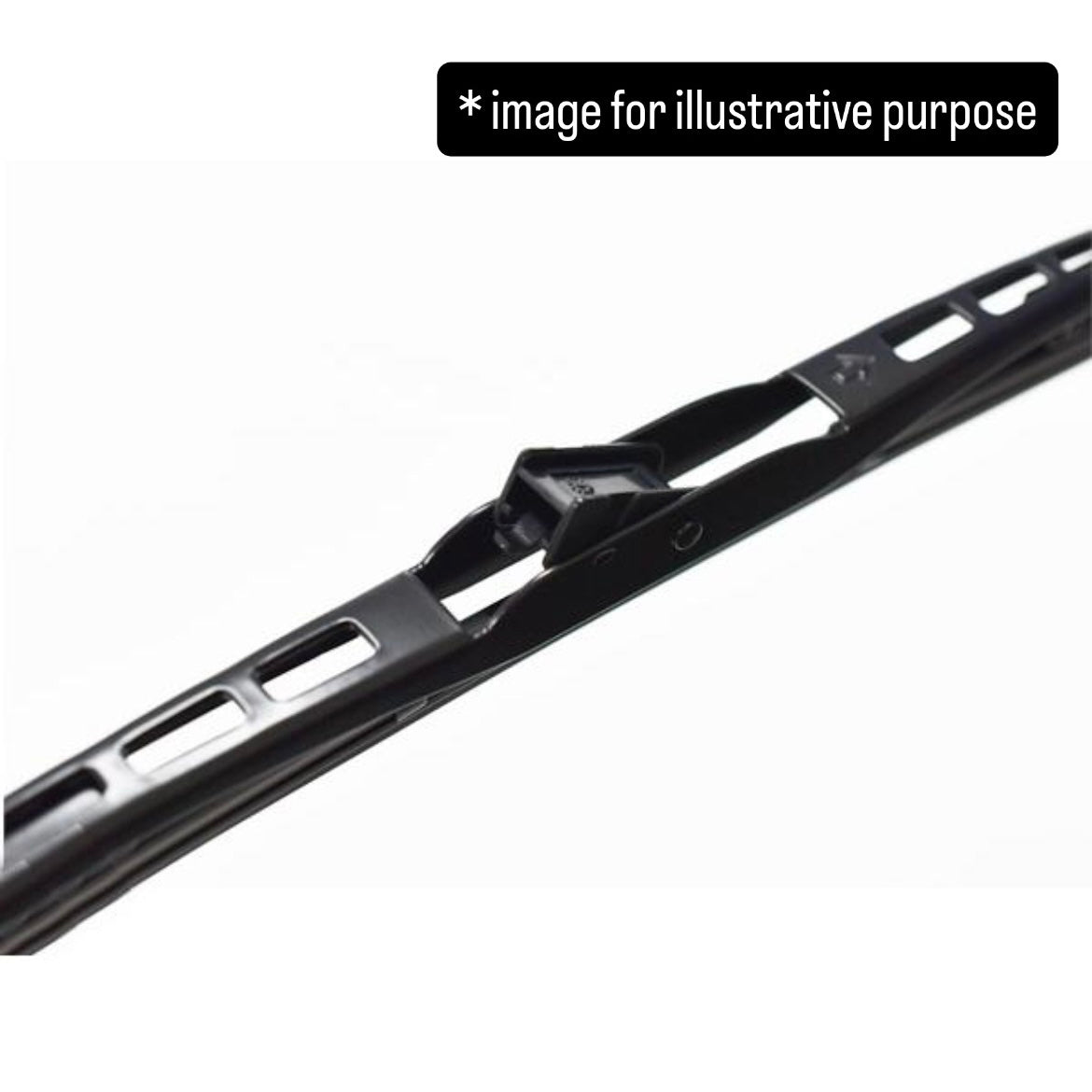 DA63T Front Wiper Blade 2pc Set (NWB) for Suzuki Carry (Driver Side:R40/Passenger Side:R40/U-Clip)
