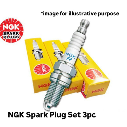 S200C/S210C/S200P/S210P (Engine:EF-SE) Spark Plug 3pc Set (NGK) for Daihatsu Hijet