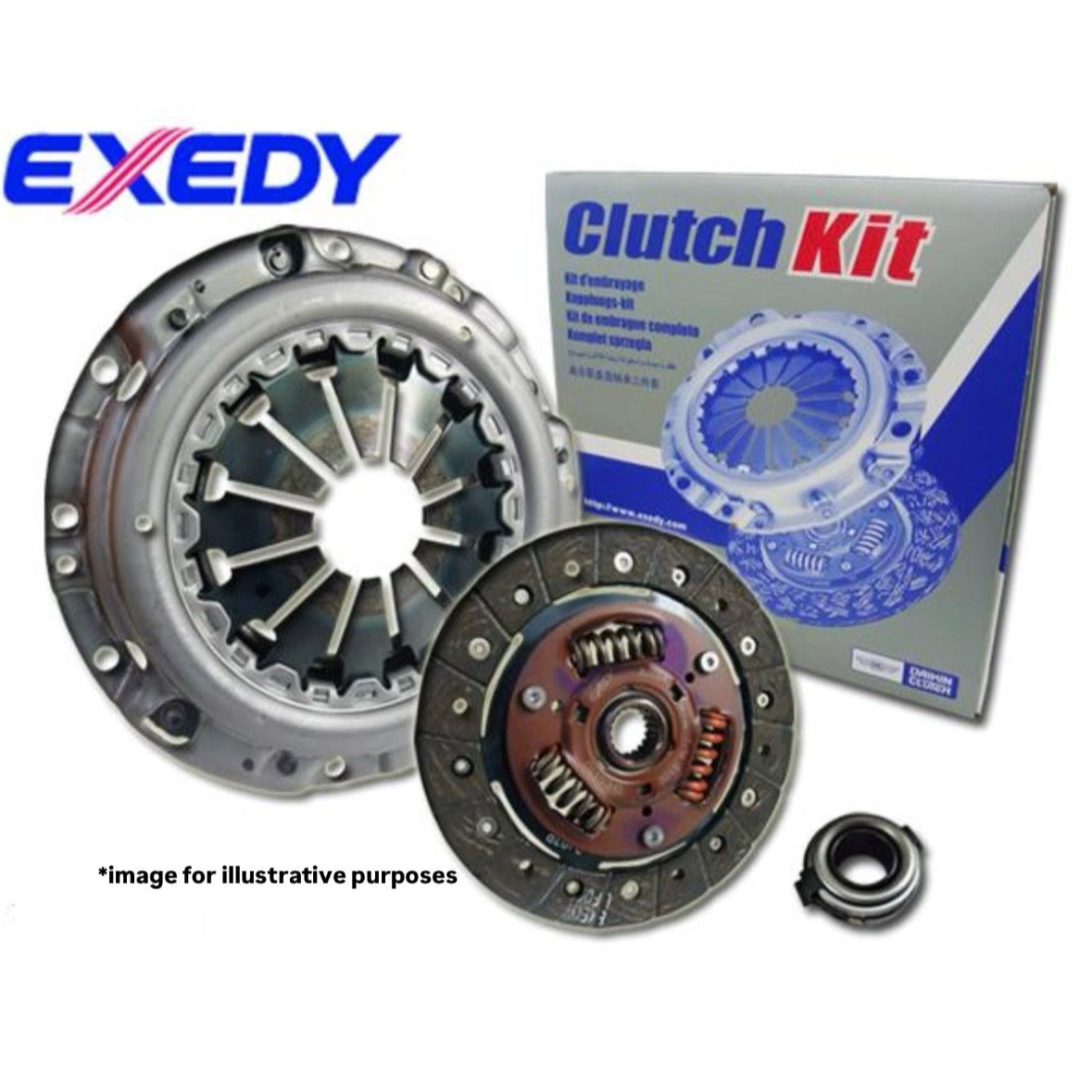 S210P Clutch 3pc Kit (EXEDY) for Daihatsu Hijet (Dec.1998~Dec.2007)