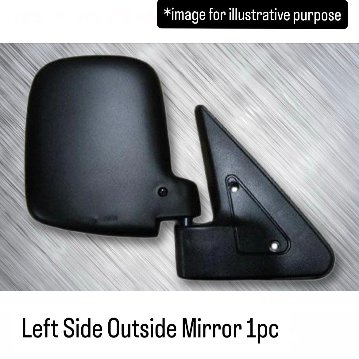 DC51T/DD51T/DD51V/DE51V/DF51V Left Side Outside Mirror (Daito Press) for Suzuki Carry (OEM:84702-50F11-5PK)