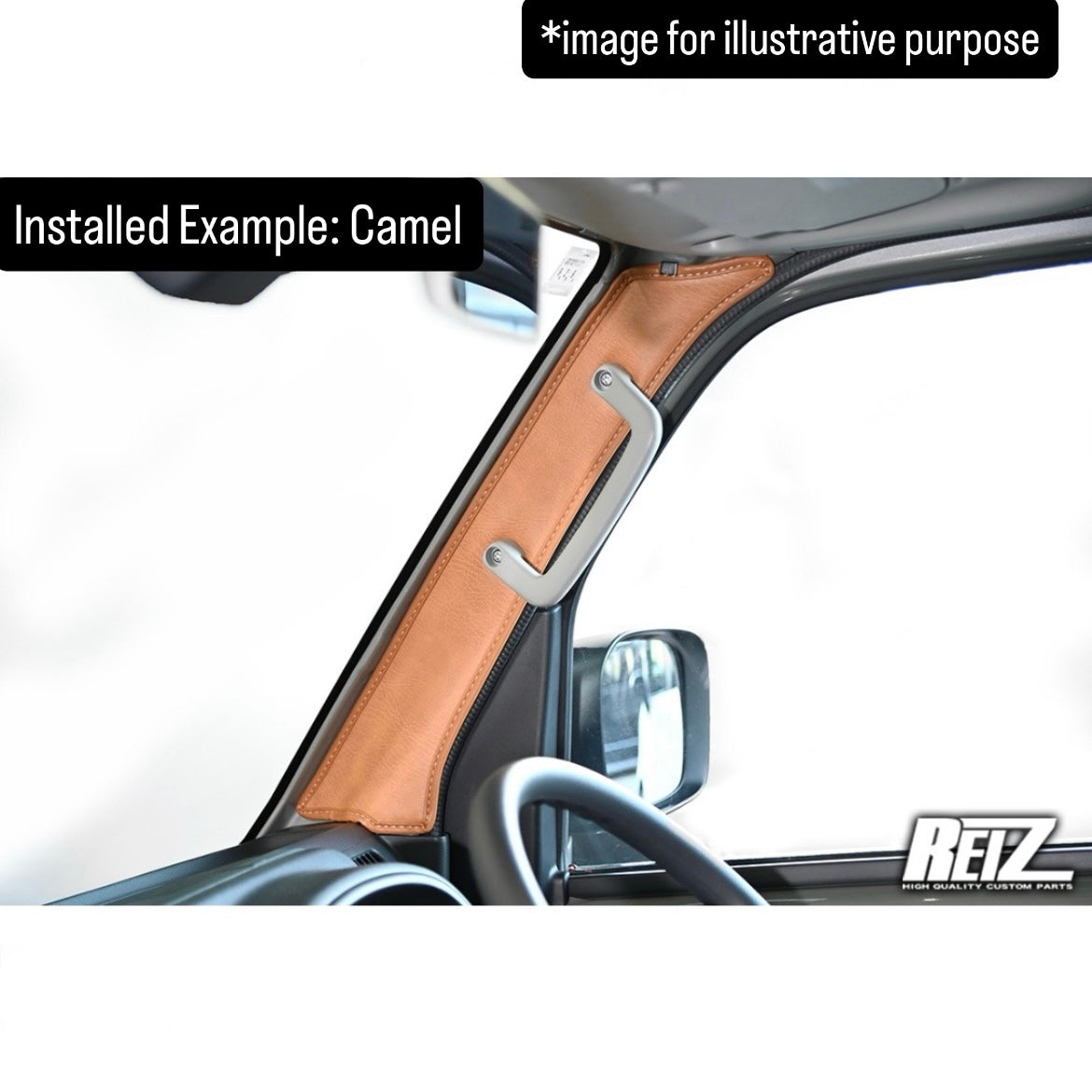 DA16T A-Pillar Kick Guard Left & Right Set for Suzuki Carry Truck / Super Carry (Available 4Colors)