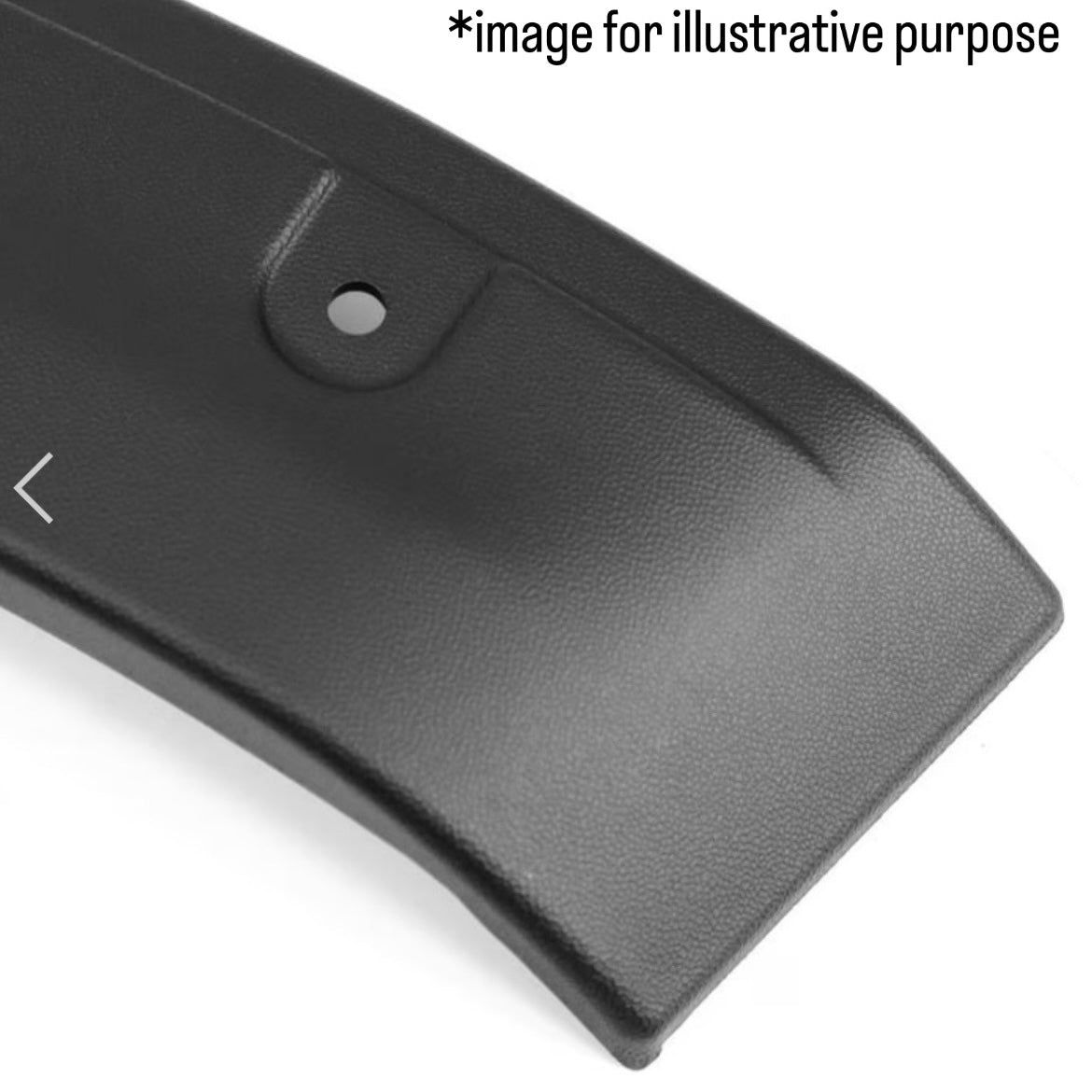 DA16T Over Fender 6pc Kit Full Set (Matte Black / ABS / Stick-On Type) for Suzuki Carry / Super Carry (August.2013~)