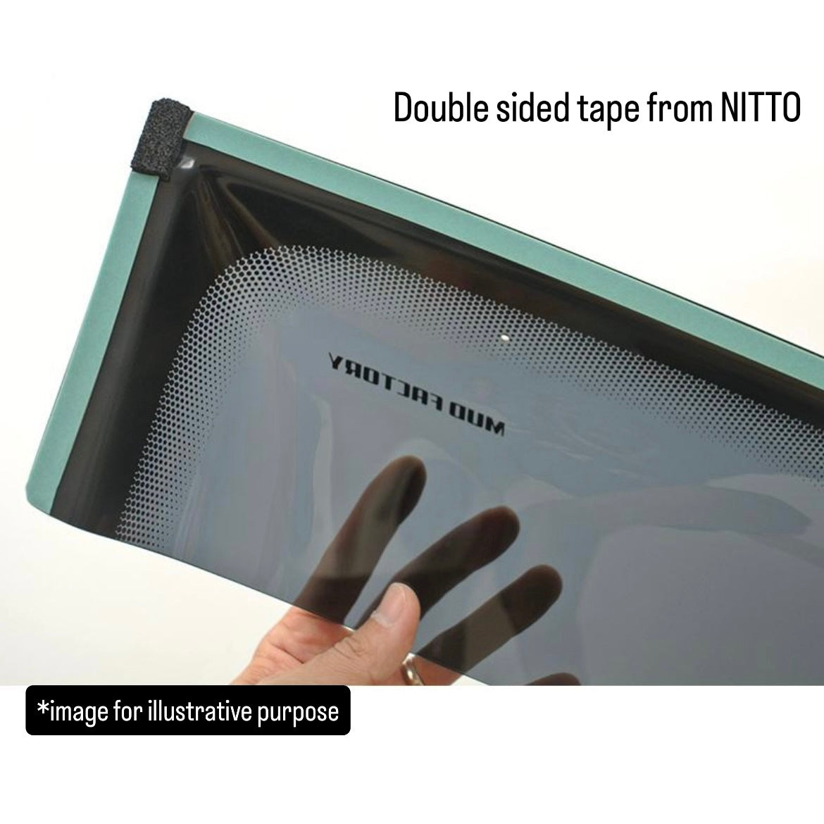 KS3/KS4/KV3/KV4/FA7/FA8 Big Wide Door Visor Left & Right Set for Subaru Sambar / Dias / Domingo (Wind Deflectors, 2 Variations)