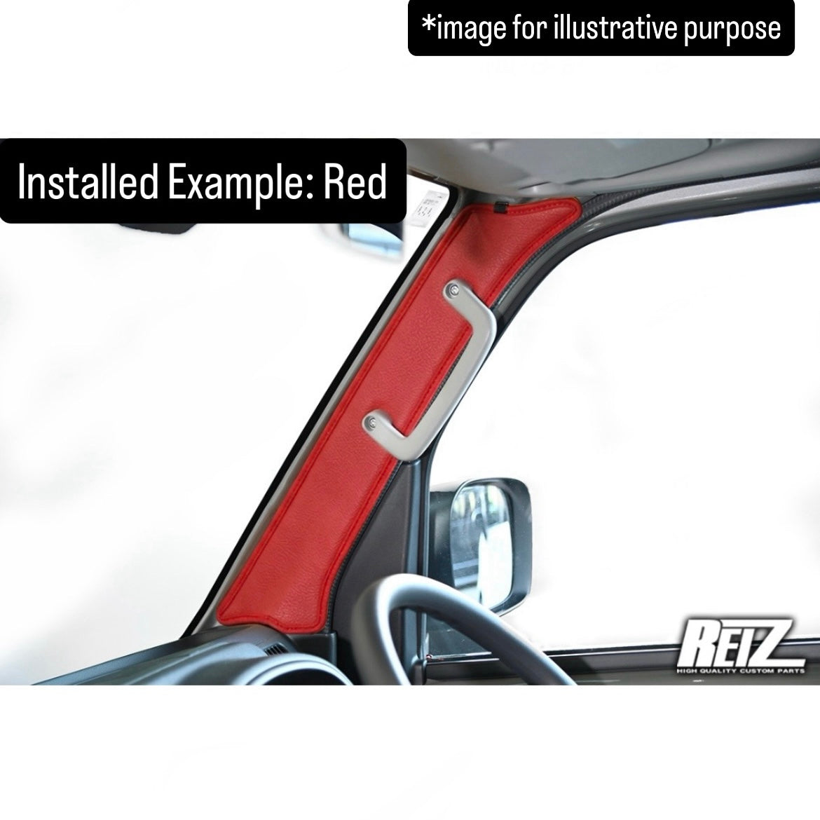 DA16T A-Pillar Kick Guard Left & Right Set for Suzuki Carry Truck / Super Carry (Available 4Colors)