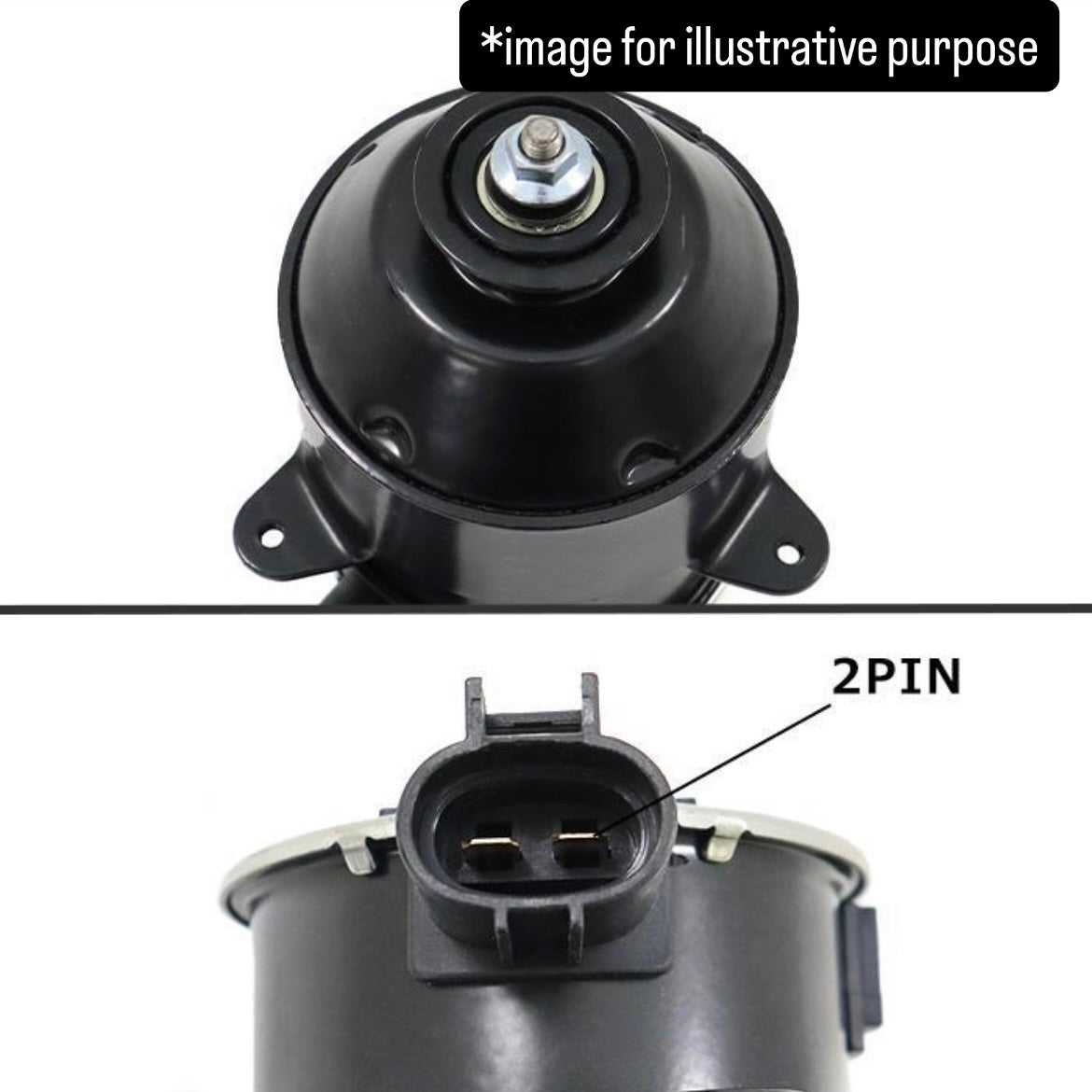 L880K Electric Cooling Fan Motor 5-Blade Type for Daihatsu Copen (OEM:263500-5070/16680-97201/16680-97201-000/45131TC000)