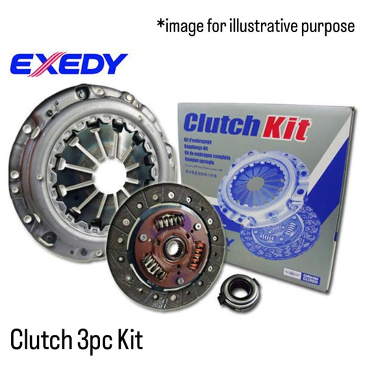 L880K Clutch 3pc Kit (EXEDY) for Daihatsu Copen (OEM:31250-97210/31210-B2031/31230-B1010)