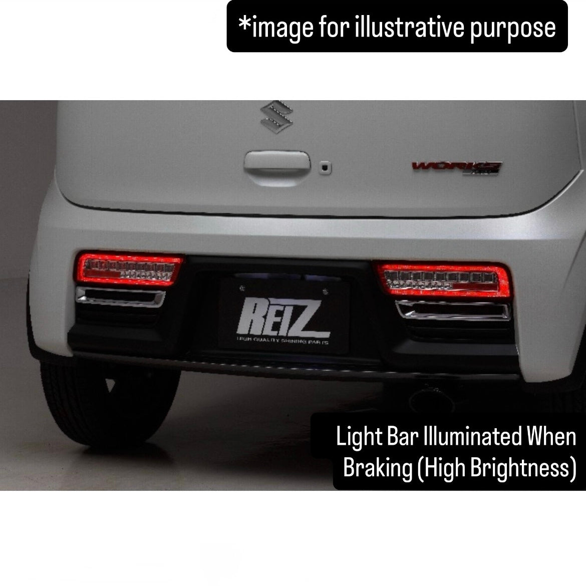 HA36S Full LED Tail Light Left & Right Set (Revier Ryusei Version) for Suzuki Alto / Alto Turbo RS / Alto Works (5 Lens Types)