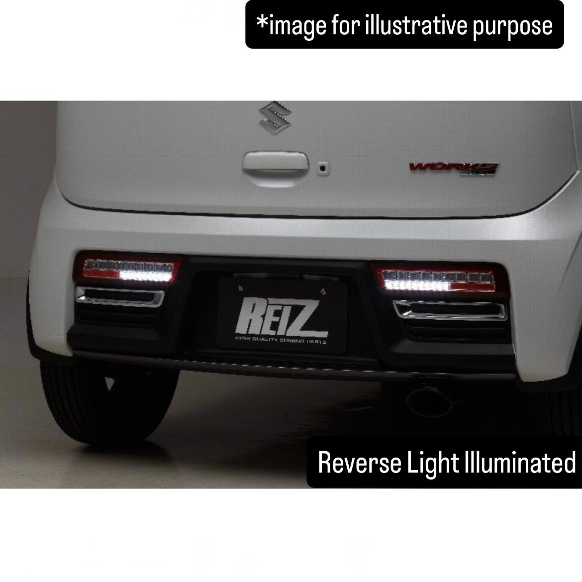 HA36S Full LED Tail Light Left & Right Set (Revier Ryusei Version) for Suzuki Alto / Alto Turbo RS / Alto Works (5 Lens Types)