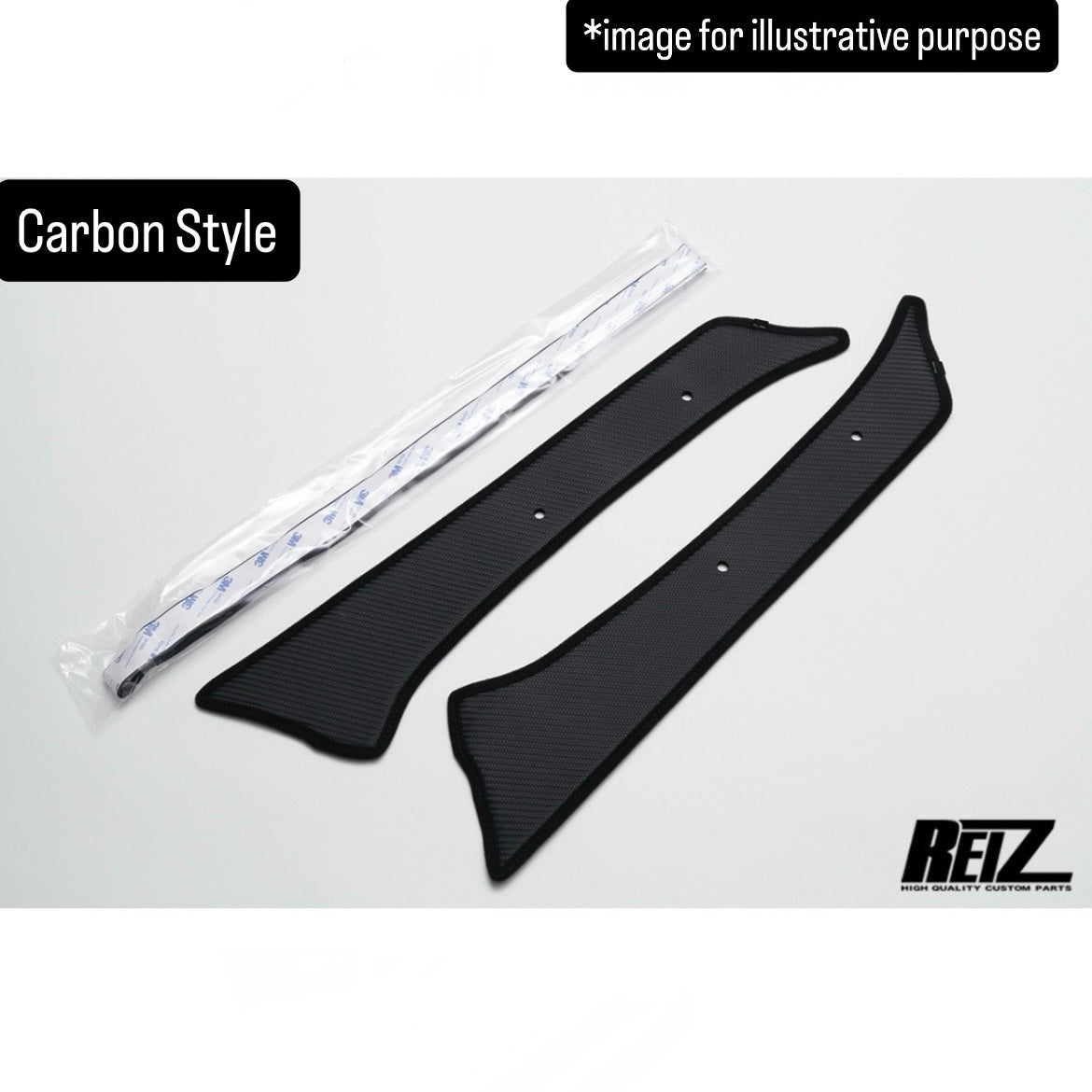 DA16T A-Pillar Kick Guard Left & Right Set for Suzuki Carry Truck / Super Carry (Available 4Colors)