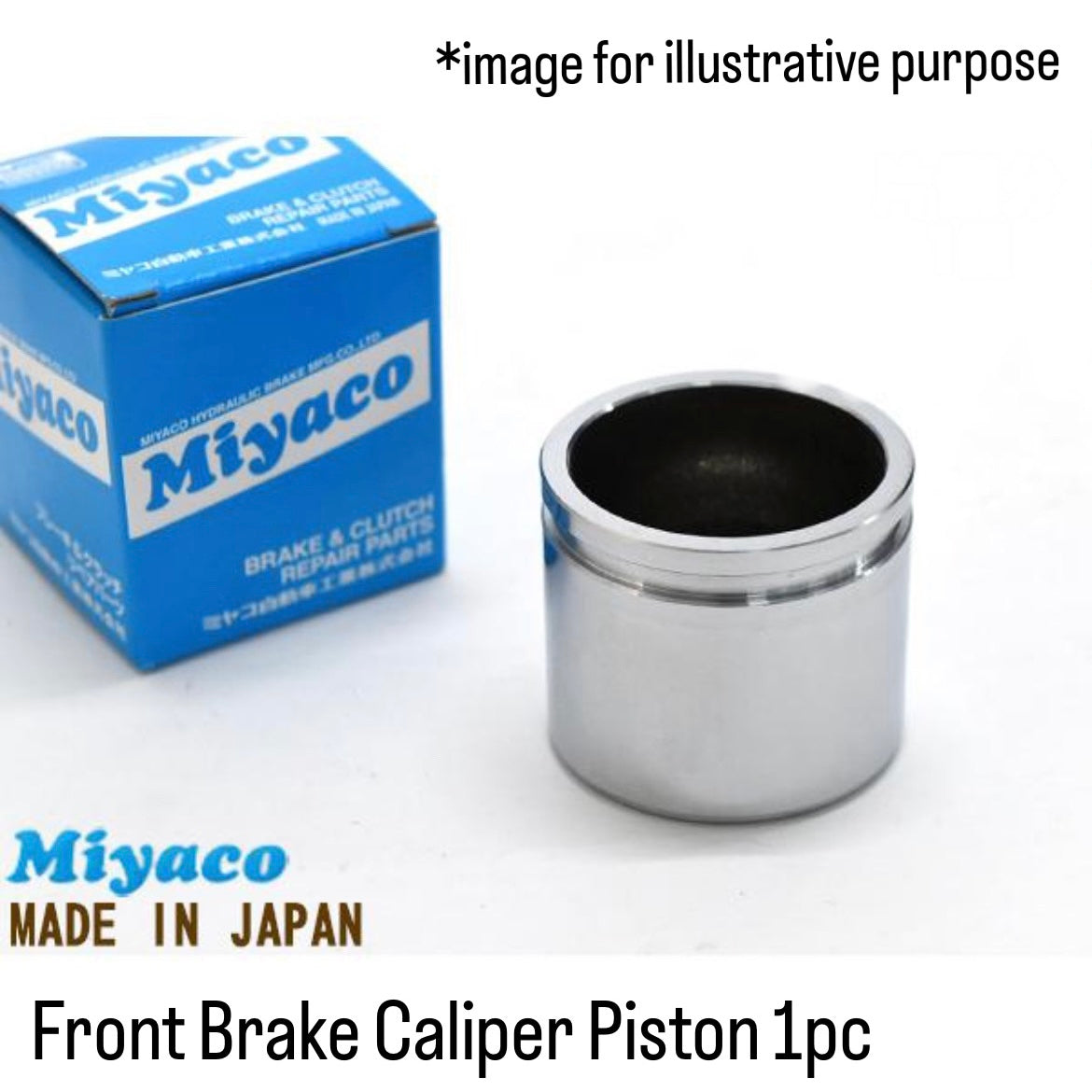 L880K/LA400K Front Brake Caliper Piston (Miyaco) for Daihatsu Copen (OEM:47731-97401)