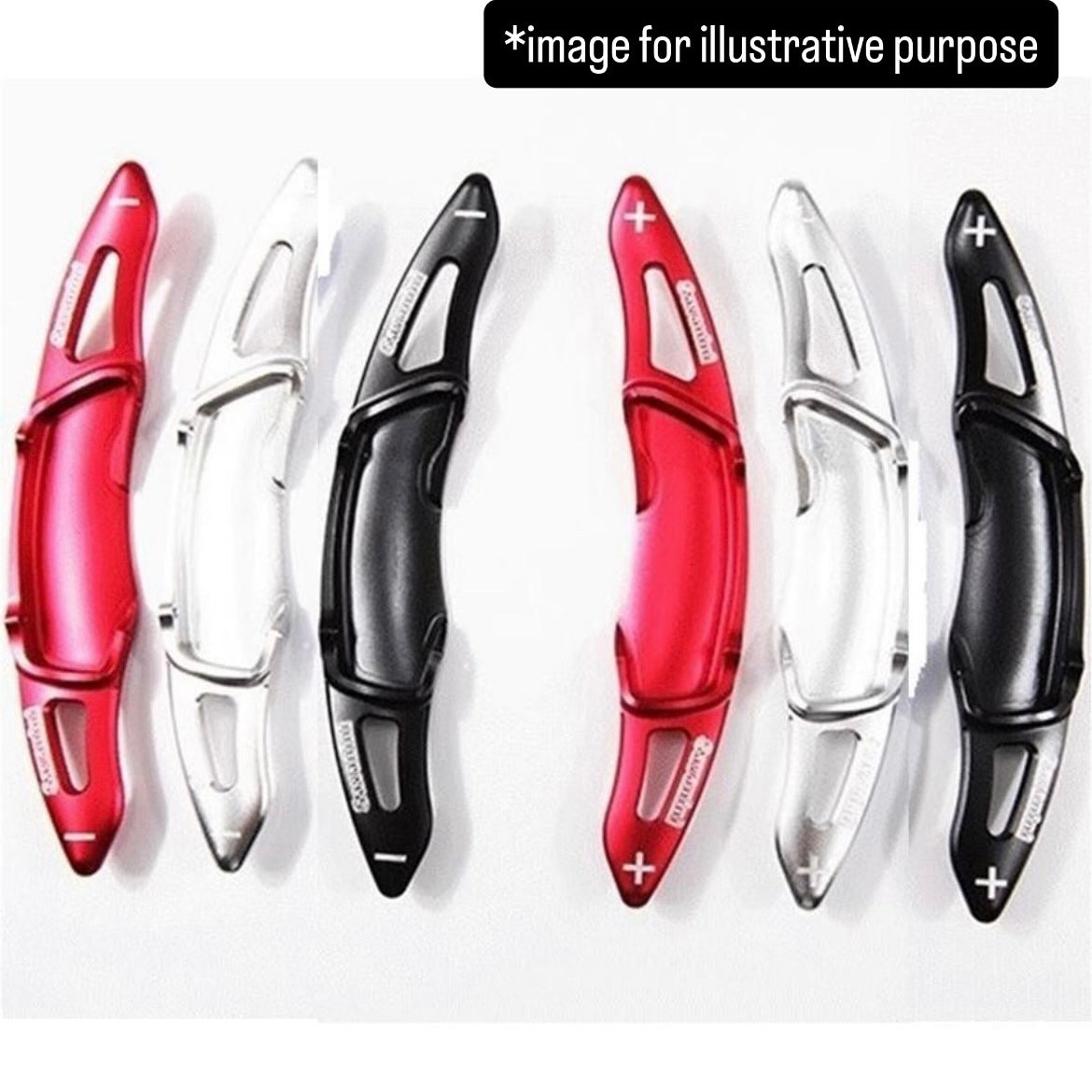 HA36S (5AGS) Aluminum Paddle Shift Extension Left & Right Set for Suzuki Alto Works / Turbo RS (2 Color Variations)