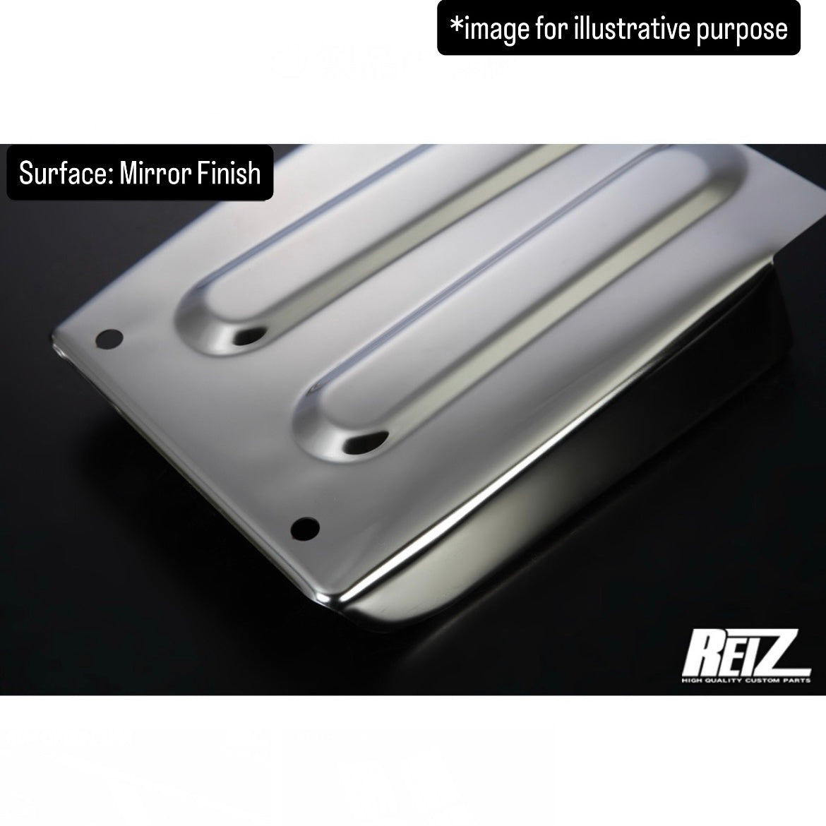S500P/S510P (Early & Late Model) Stainless Steel Rear Fender Cover 4pc Set for Daihatsu Hijet Truck / Jumbo (Available 3Finish)