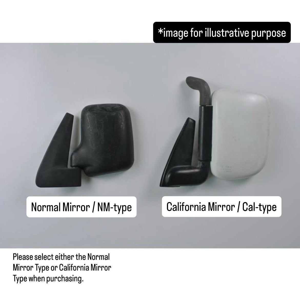 KS3/KS4/KV3/KV4/FA7/FA8 Big Wide Door Visor Left & Right Set for Subaru Sambar / Dias / Domingo (Wind Deflectors, 2 Variations)