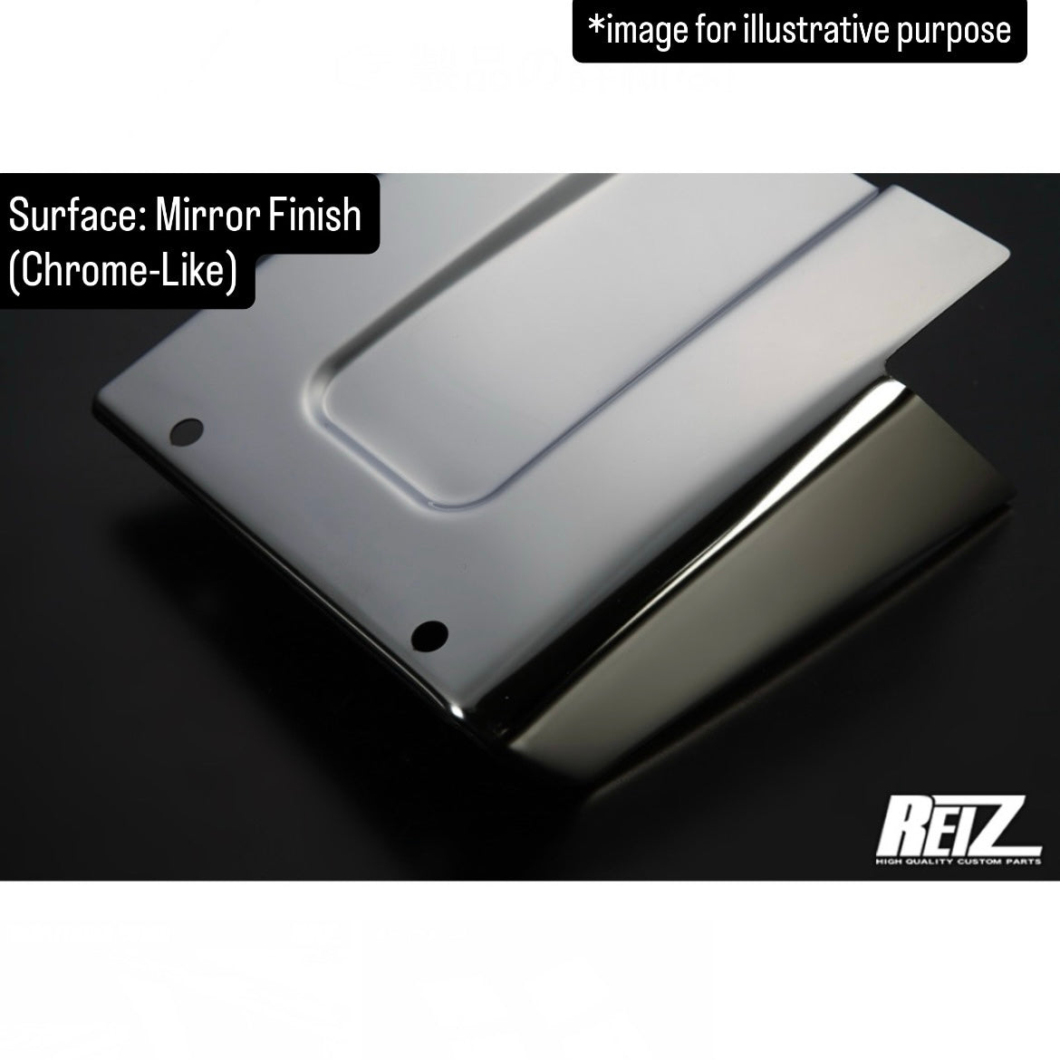 DA16T Stainless Steel Rear Fender Cover 4pc Set for Suzuki Carry (Up to Type 7) / Super Carry (Up to Type 5) (Available 3Finishes)