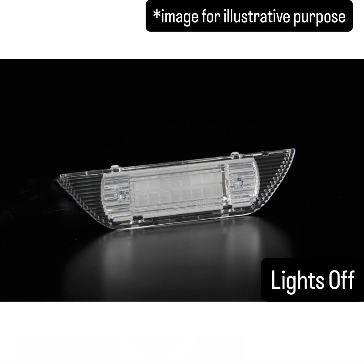 HA36S LED High Mount Stop Lamp for Suzuki Alto Works / Turbo RS / Other Suzuki Models (Cube Block LED, Replacement Type)