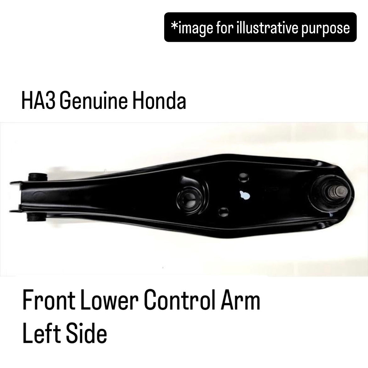 HA3 Genuine Honda Front Lower Control Arm Left Side for Acty (OEM:51360-SJ6-003)