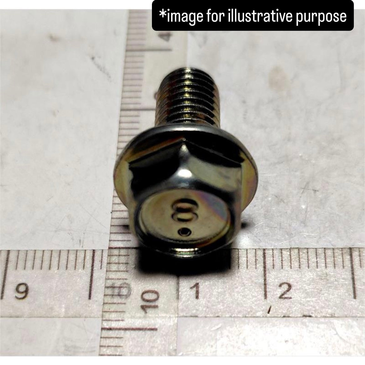 Genuine Subaru KS4/KV4/TT1/TT2/TV1/TV2 Flange Bolt M8 × 16mm for Sambar (OEM:010408160)