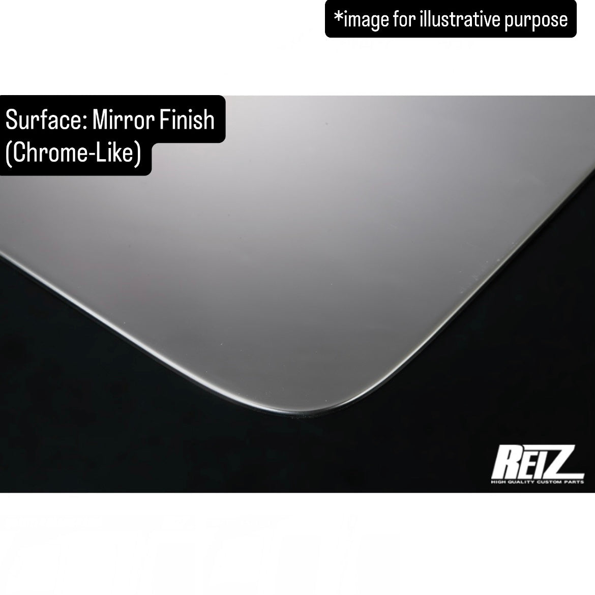 DA16T Stainless Steel Rear Quarter Glass Panel 2pc Set for Suzuki Super Carry (Available 3Finish)