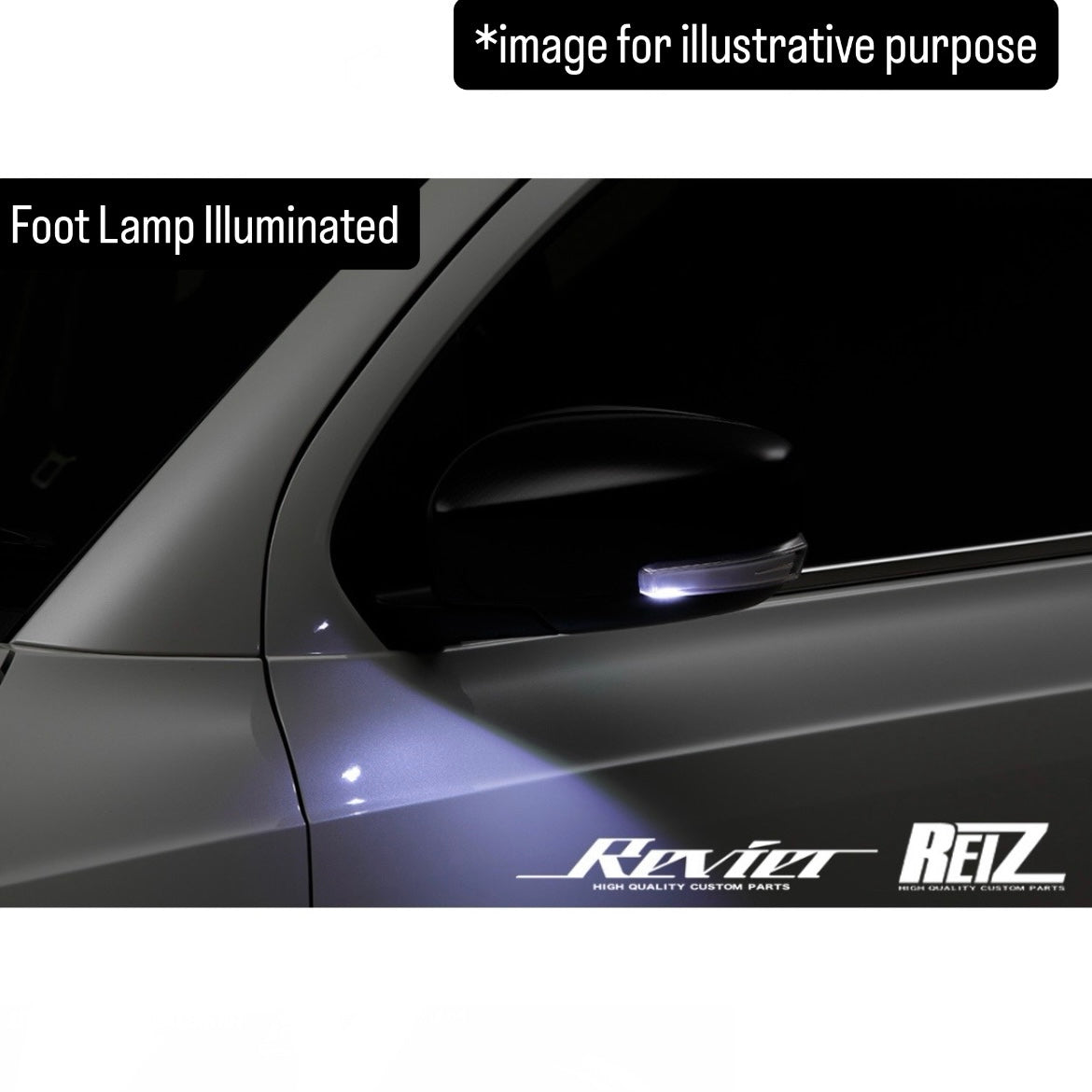 MR31S/MR41S/HA36S/MH55S/ZC33S/FF21S/MA27S/MA37S LED Turn Signal Lens Kit (Revier Ryusei Version O&E) for Suzuki Hustler / Alto / Wagon R / Swift Sport / Ignis / Solio (2 Lens Tipe)