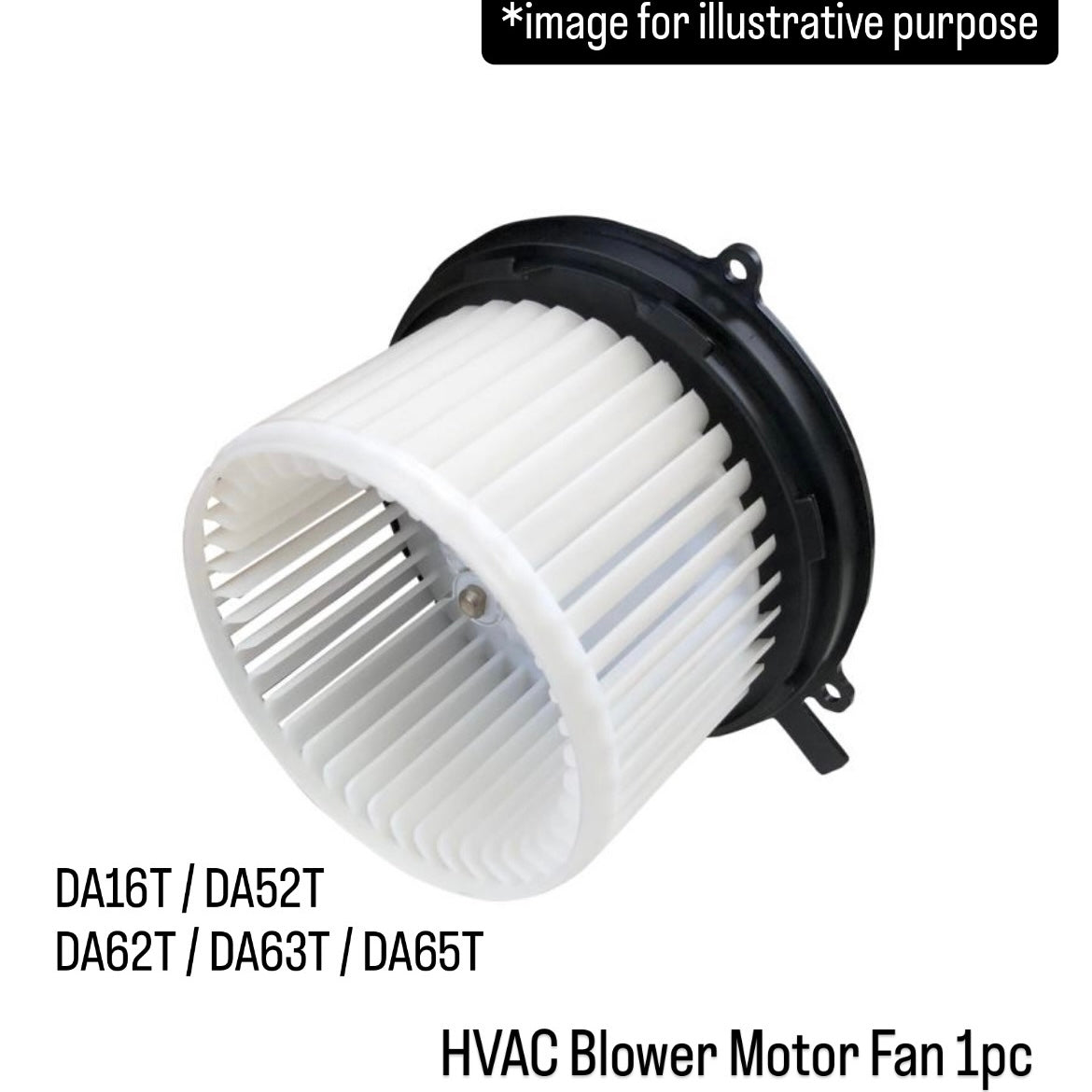 DA52V/DB52V/DA62V/DA62W/DA16T/DA52T/DA62T/DA63T/DA65T HVAC Blower Motor Fan for Suzuki Every / Carry