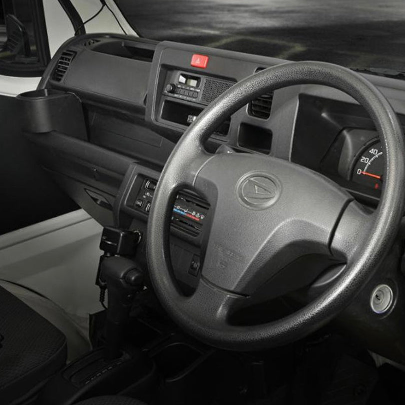 S500 Series Early Model Passenger Side Cup Holder / Drink Holder Storage (Black, 1pc)for Daihatsu Hijet Truck Jumbo & Toyota Pixis Truck Extra (2014.09~2021.12)