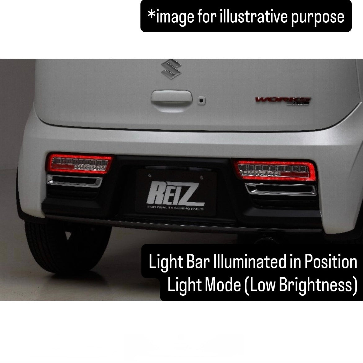 HA36S Full LED Tail Light Left & Right Set (Revier Ryusei Version) for Suzuki Alto / Alto Turbo RS / Alto Works (5 Lens Types)