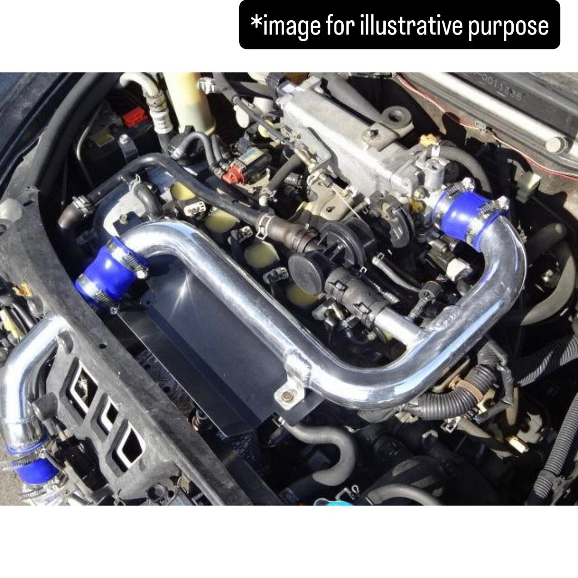 L880K (Engine:JB-DET) Aluminum Air Intake Piping Kit (Z.S.S.) for Daihatsu Copen (2002~2012)