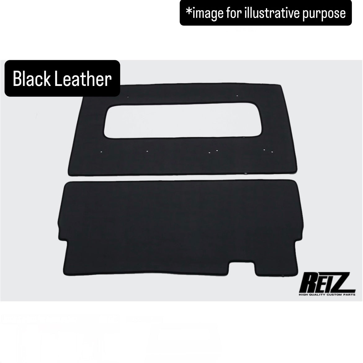 DA16T Rear Cab Kick Guard 2pc Set for Suzuki Carry Truck (Available 4Colors, Up to Dec.2025)