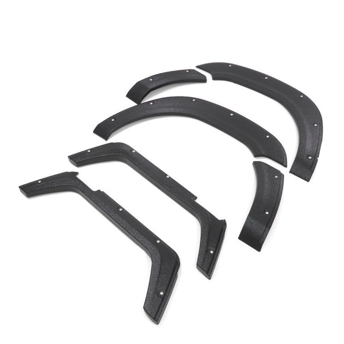 DA16T Suzuki Carry / Super Carry Over Fender 6pc Kit – ABS, Raptor Coated, Chip Finish, With Dummy Bolts (Full Set)