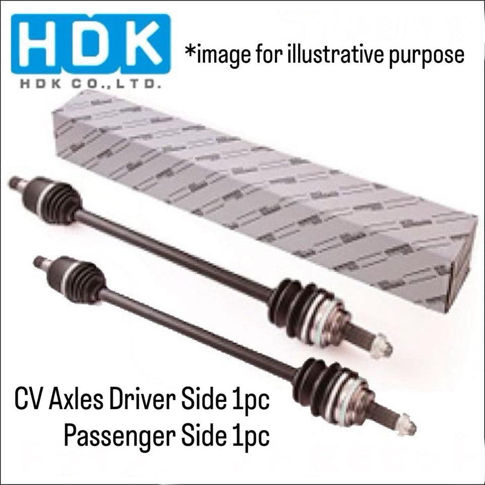 KS4 (Engine:EN07C) CV Axles Left & Right Set (HDK) for Subaru Sambar (OEM:28021-TA360/28021-TA370)