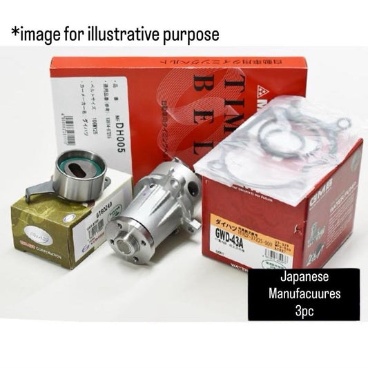 S100V/S110V (Engine:EFGS/DOHC/NA) Timing Belt 3pc Set Daihatsu Hijet Cargo