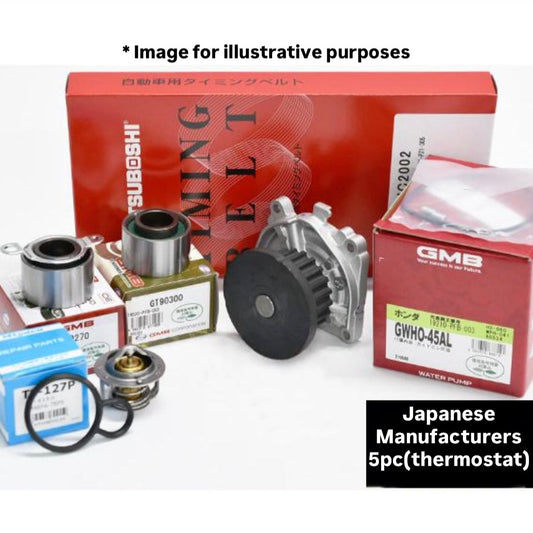 HA6/HA7 (Engine:E07Z) Timing Belt 5pc Kit (Thermostat) for Honda Acty (1999/05~2010/01)