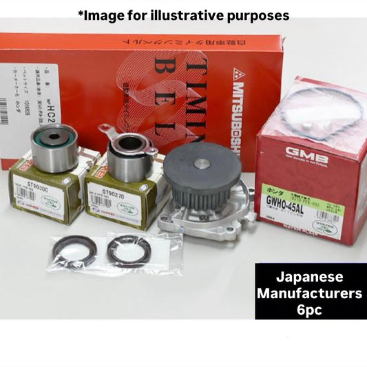 HH5/HH6/HA6/HA7 (Engine:E07Z) Timing Belt 6pc Kit for Honda Acty Truck